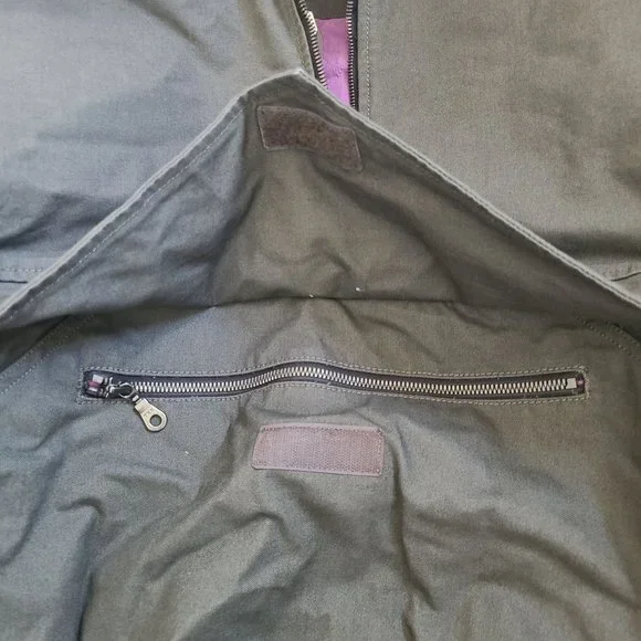 Levis Cordura Skateboard Canvas Hoodie Jacket Size XXL Gray Purple Heavy